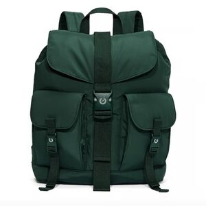 VS Pink Forest Green Backpack
